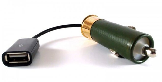 Twelve Gauge Charger: A 12 Volt Phone Charger – Made From a Shotgun Shell!