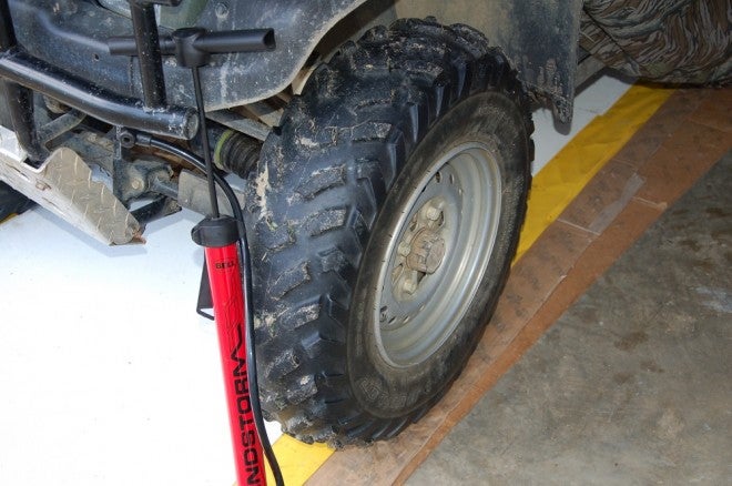 Be Sure to Inspect ATV Tires before SHTF