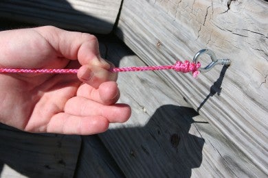 6) Pull 2 Check Knot