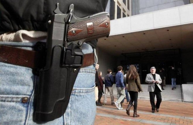 Gun-Toting Folks Never Stop Mass Killings – or Do They?