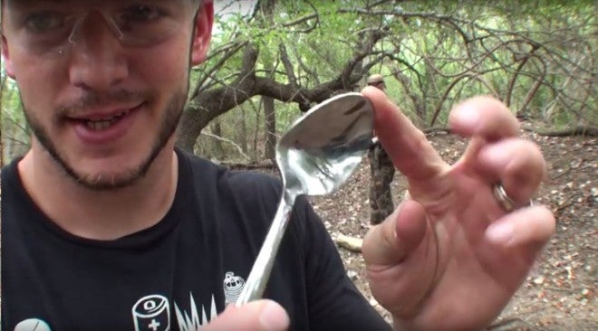 Video: Can a Spoon Stop a Speeding Bullet?