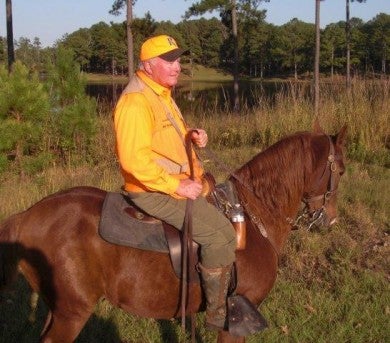 bob on horse, quail1