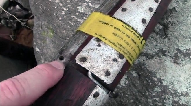 Homemade Muzzleloader Uses Matches to Fire “Fishing Lead” (Video)