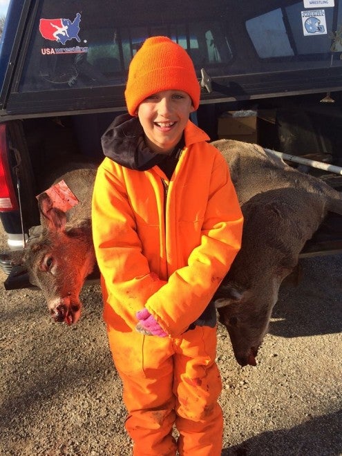 One Shot, Two Kills. And it Was His First Deer Hunt!