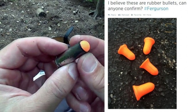 Eek! Rubber Bullets! Actually, Foam Earplugs Work Pretty Well (Video)