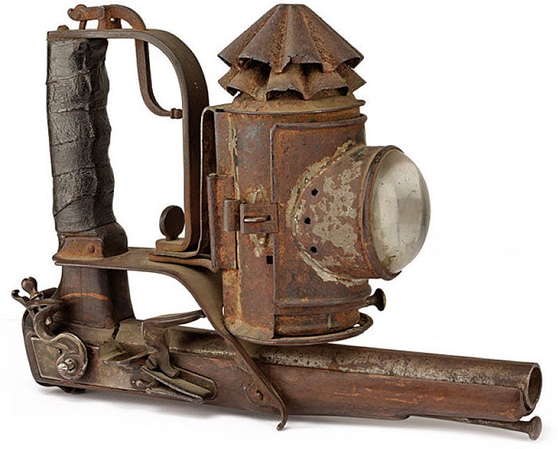 Tactical Flintlock? Own This Light-Equipped Pistol from 1800 Tactical Flintlock? Own This Light-Equipped Pistol from 1800