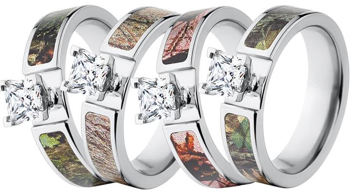 Mossy Oak engagement rings