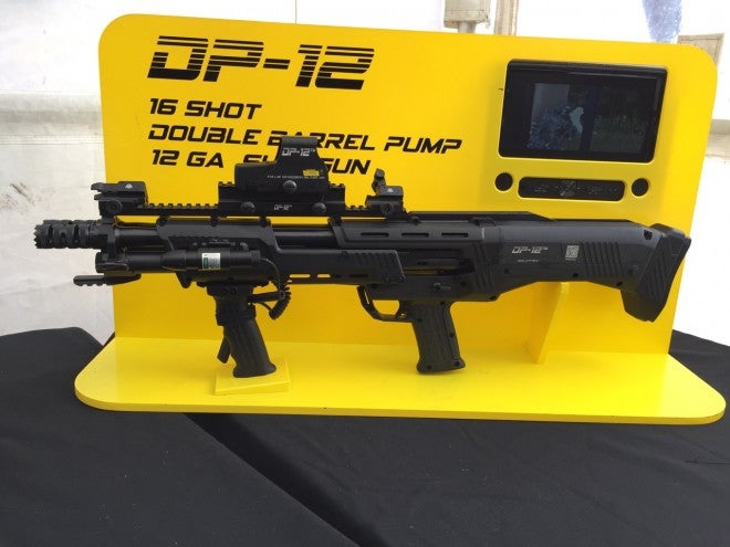 SHOT 2016 Range Day: Hands-on With the DP-12 Bullpup Shotgun