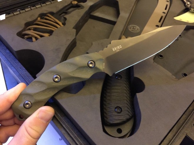 SHOT 2016: Zac Brown’s “Jackal” Knife Impresses