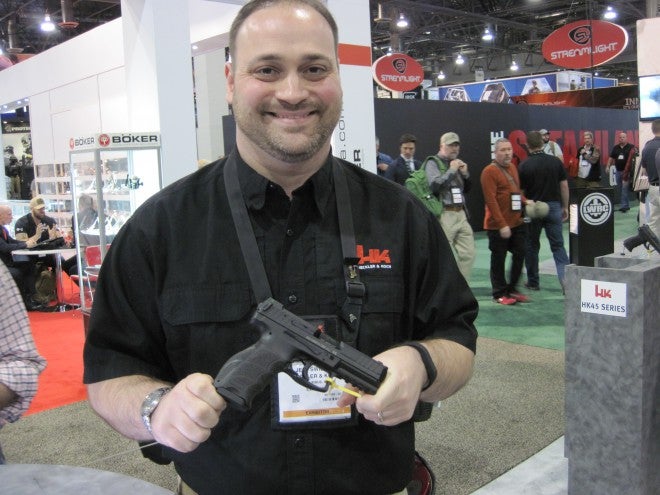 New VP40 and P30SK Pistols From HK at the 2016 SHOT Show