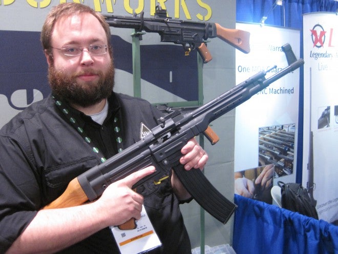 The HMG Sturmgewehr at the 2016 SHOT Show