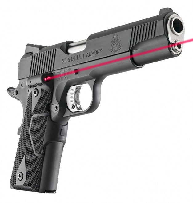Press Release: Springfield Armory Loaded 1911 With Crimson Trace Grips