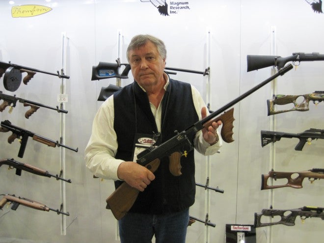 Auto-Ordance New 14″ Barrel Non-SBR Thompson at 2016 SHOT Show