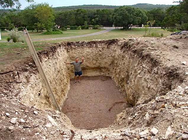 Turning a Hole Into a Prefab Bunker (Video)