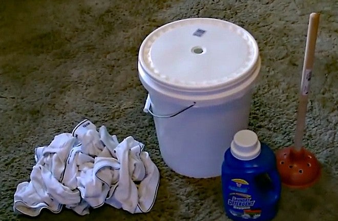 DIY Human-Powered Washing “Machine” (Video)