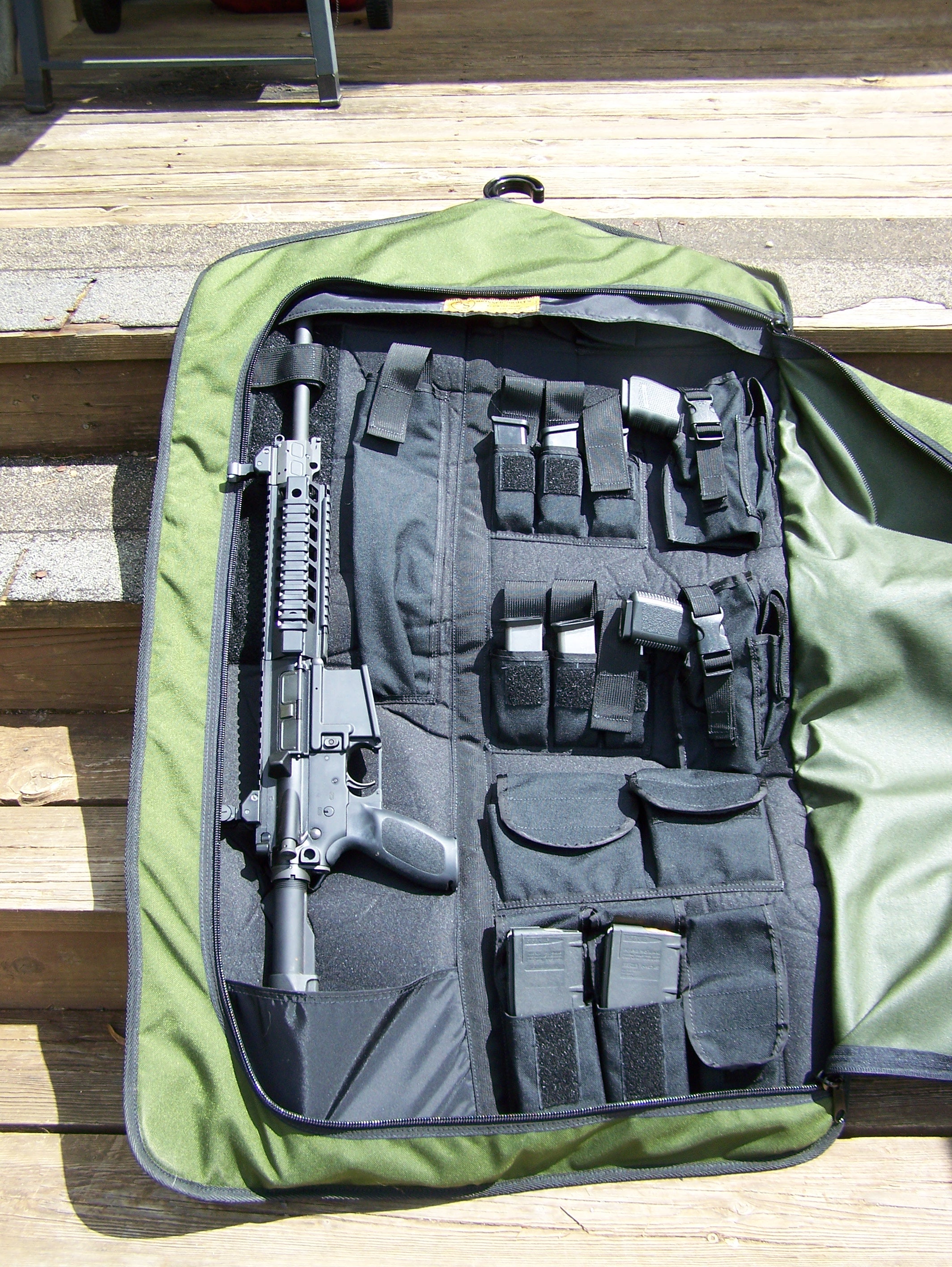 tactical garment bag