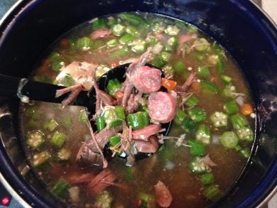 Wild Turkey Gumbo, start