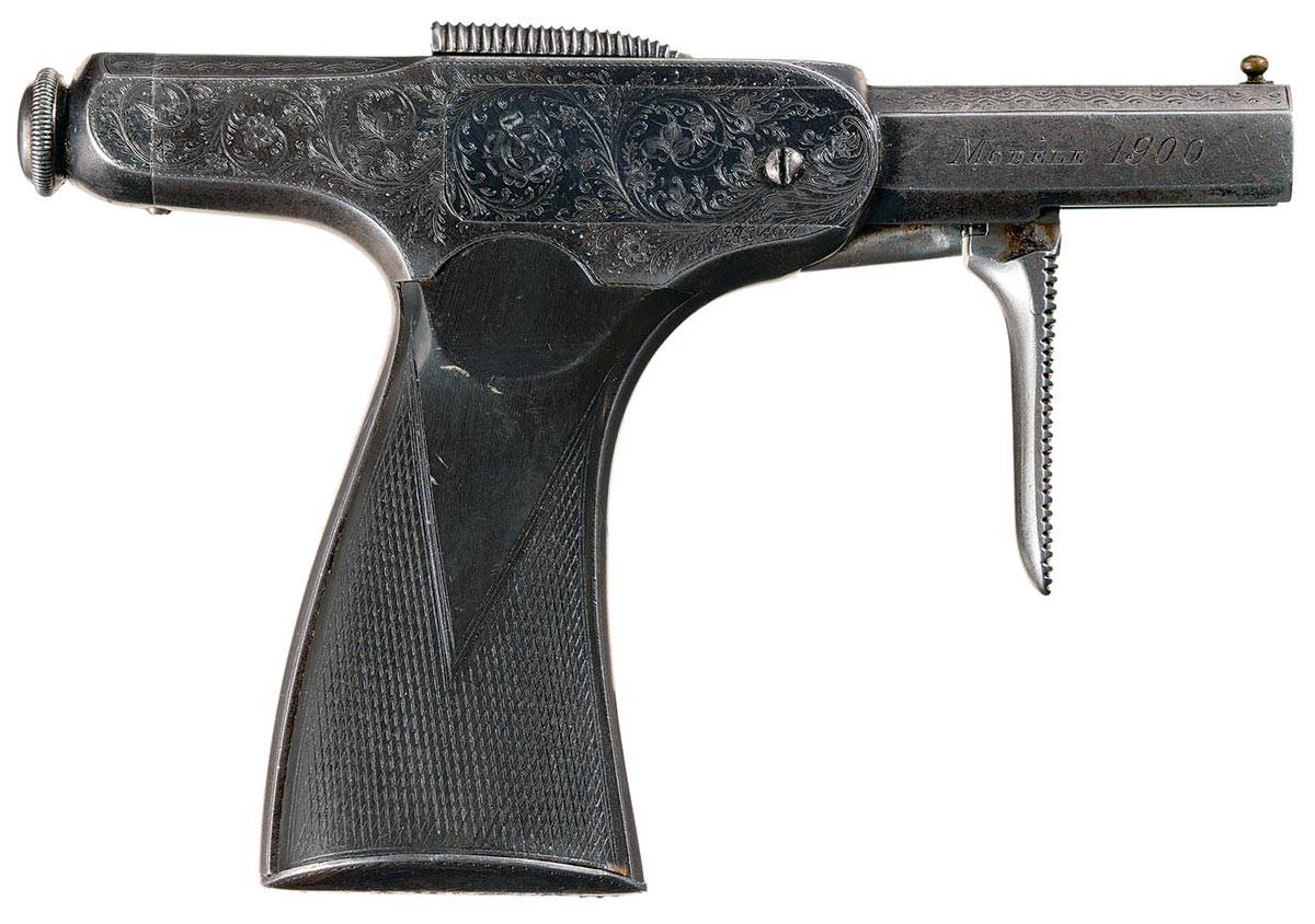 Brun-Latrige Model 1900 Pocket Pistol (Video) .