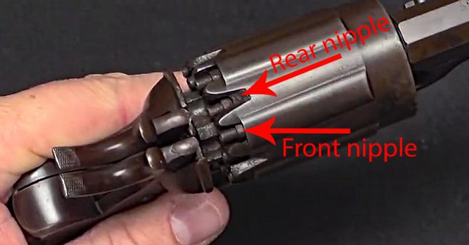 Watch: Walch Navy 6-Chamber, 12-Shot Revolver