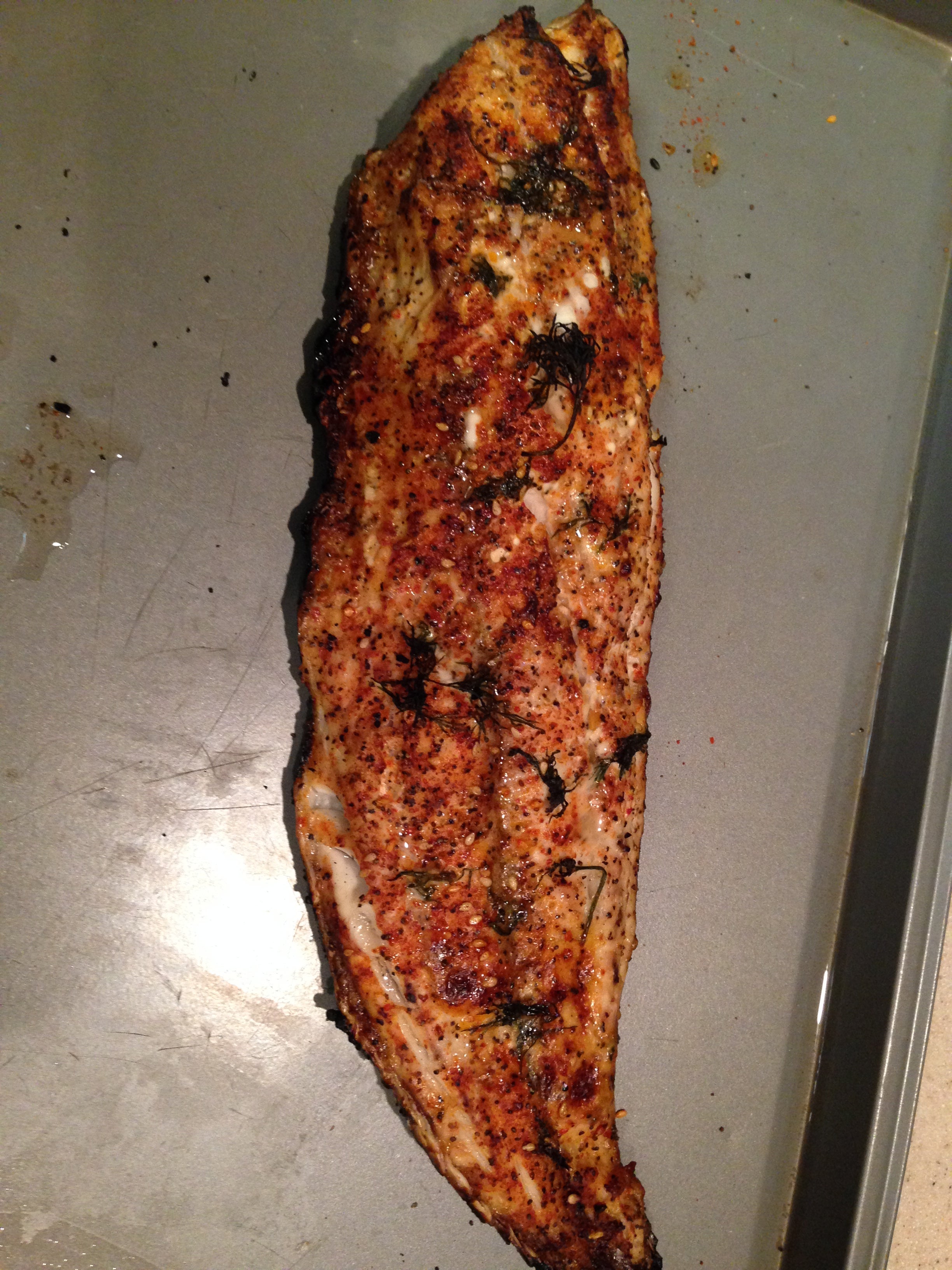 Redfish on Half Shell Redfish on Half Shell