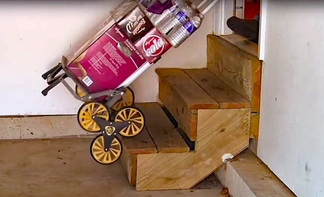 Watch: UpCart All-Terrain Stair Climbing Hand Truck