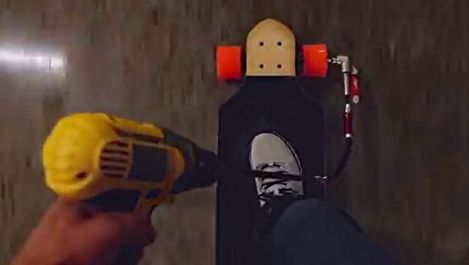 Watch: Make a DIY Electric Skateboard