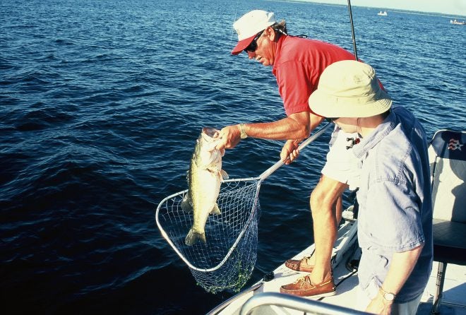 Summer Fishing Spot: Florida Largemouths, lake Walk-In-Water