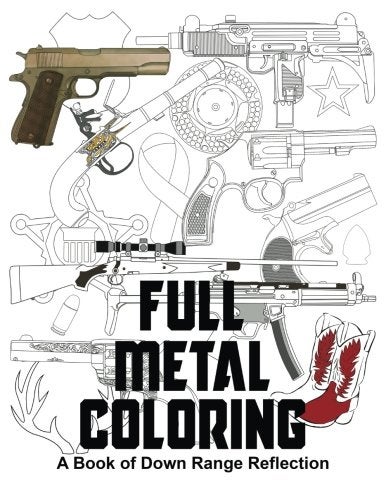 Adult Coloring, for Gun People