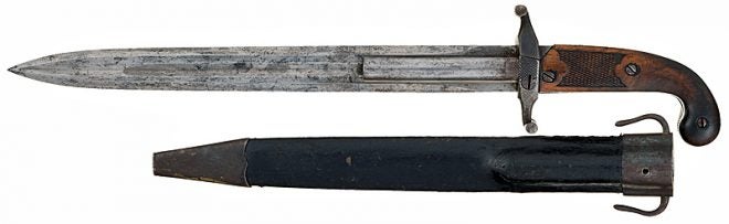 Watch: Double Barrel Norwegian 1846 Postførerverge Knife-Pistol