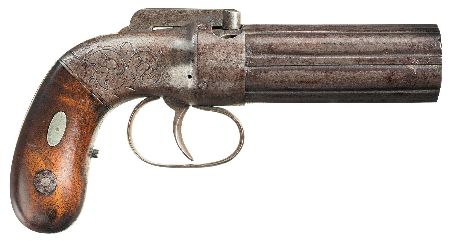 Watch: Allen & Thurber Pepperbox Pistol Watch: Allen & Thurber Pepperbox Pistol