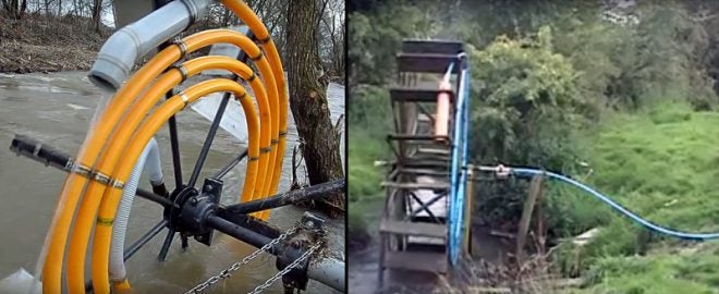 Videos: Water Wheel Pumps