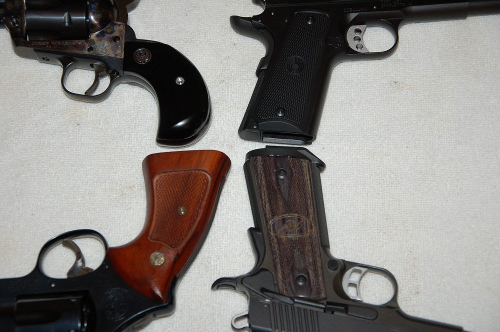 Handgun Grip Materials Handgun Grip Materials