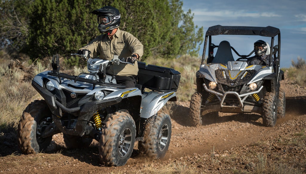 Yamaha Grizzly and Wolverine