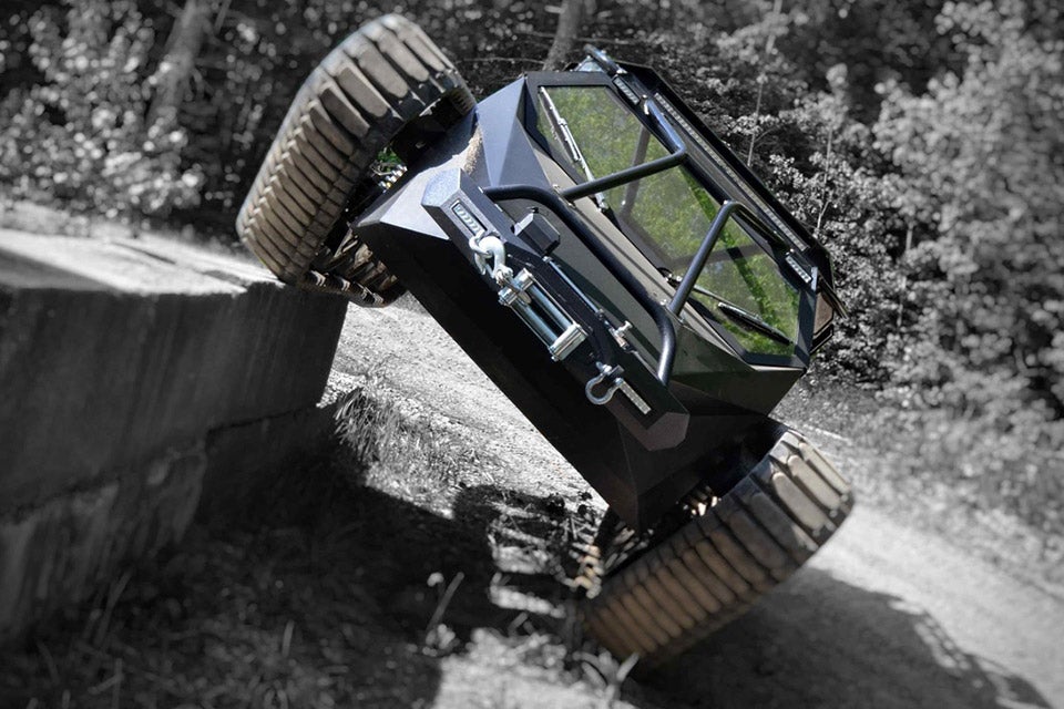 Ripsaw EV2 HighSpeed Personal Tracked Vehicle (Videos)