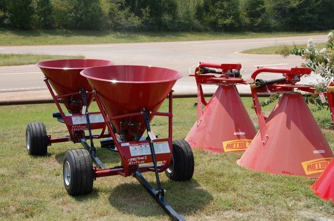 Food Plot Seed Dispersal Options