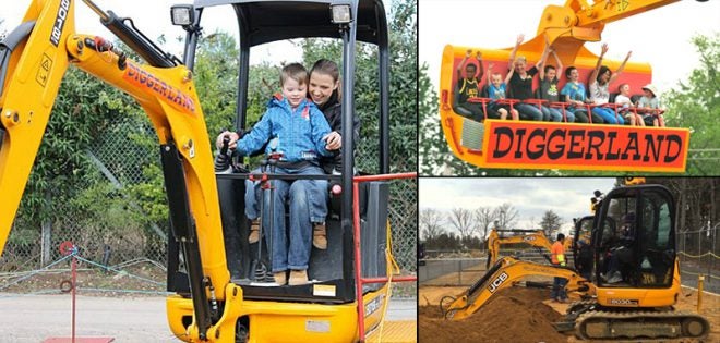 Watch: Diggerland, an Excavator/Earth Mover Theme Park