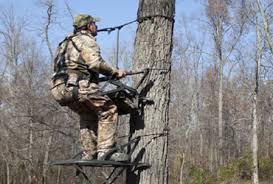 Cocky Kid Goofs With Climbing Tree Stand