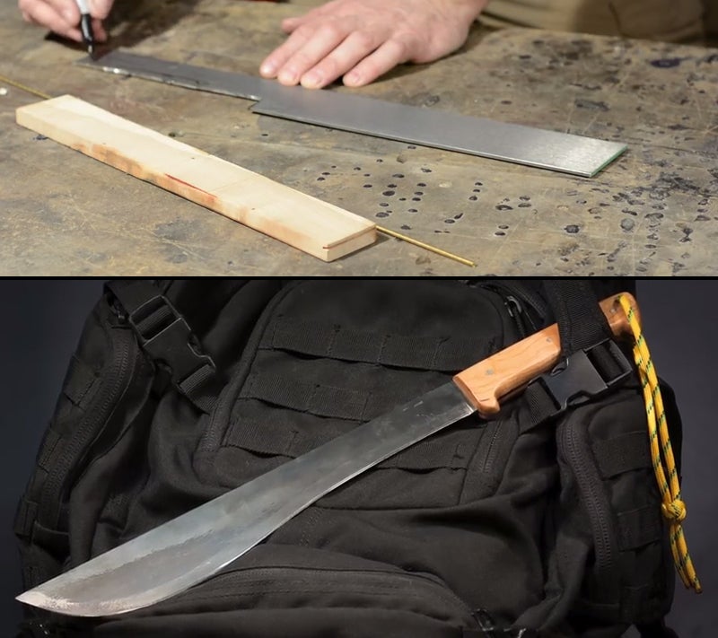 Watch: How to Make a Machete Without Power Tools Watch: How to Make a Machete Without Power Tools