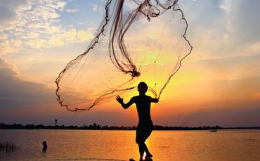 Cast Netting Fun… Sort Of