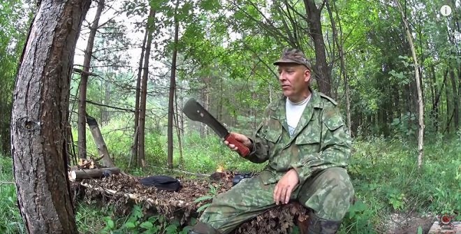 Watch: Russian Demonstrates a “Real Survival Tool”