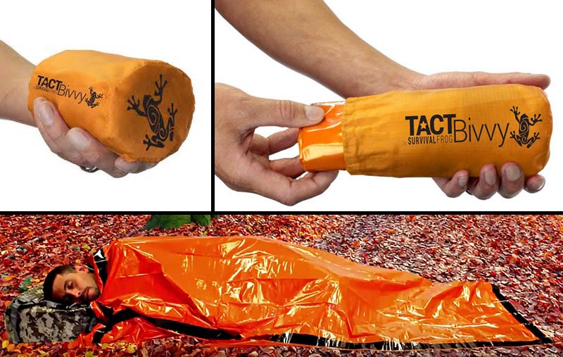 Watch: TACT Bivvy 6-Ounce Emergency Sleeping Bag Watch: TACT Bivvy 6-Ounce Emergency Sleeping Bag