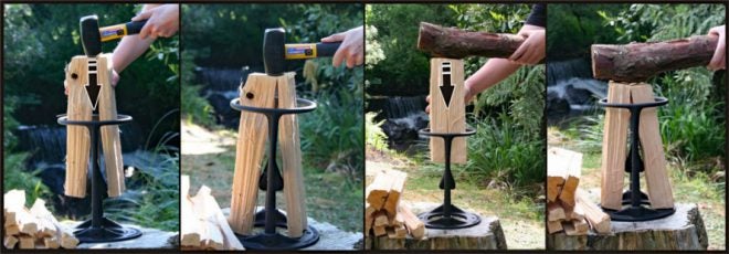 Watch: The Kindling Cracker is a Safe Way to Split Kindling Wood