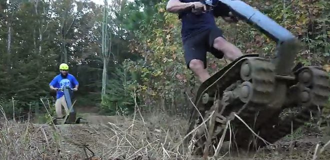 Watch: DTV Shredder Dual-Tracked Personal Vehicle