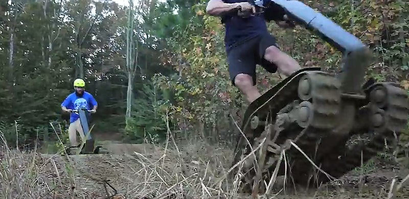 Watch: DTV Shredder Dual-Tracked Personal Vehicle Watch: DTV Shredder Dual-Tracked Personal Vehicle