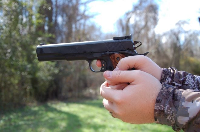 Precise Handgun Trigger Control
