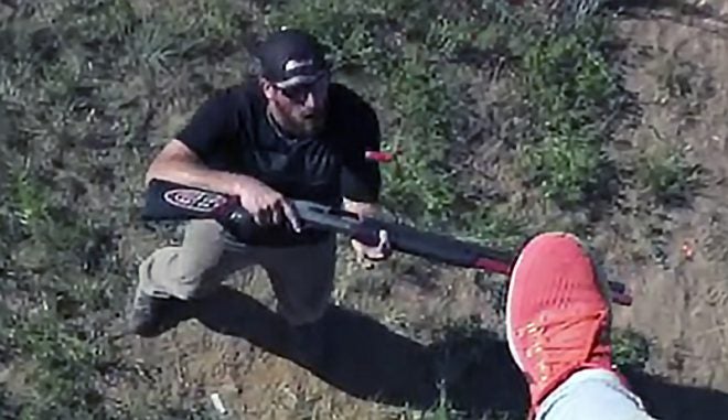 Watch: Dude Perfect and Gould Brothers Trick Shotgun Shooting