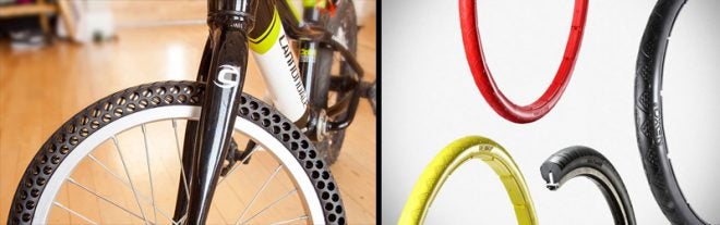 Watch: New Airless/Flat Proof Bicycle Tires