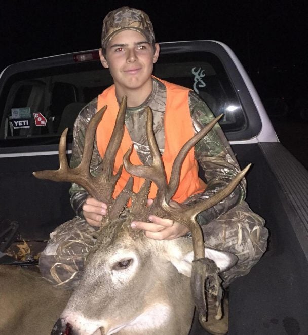 Photo: 17-Year-Old Hunter Bags Big Drop-Tine Georgia Buck