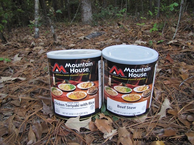 Mountain House #10 cans