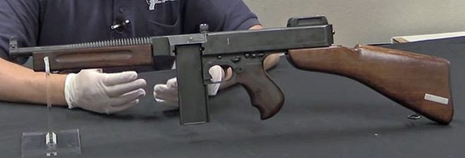 Watch: A Tommy Gun in 30 Carbine Caliber
